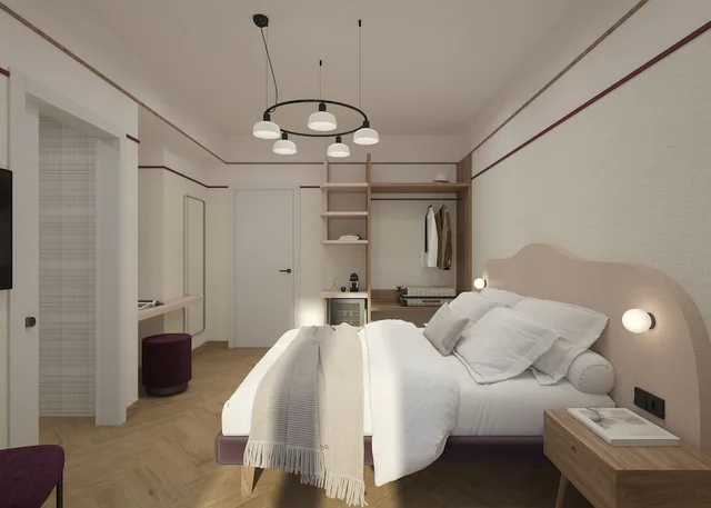غرفة كومفورت بسريرين منفصلين، Hotel Taormina 4/4