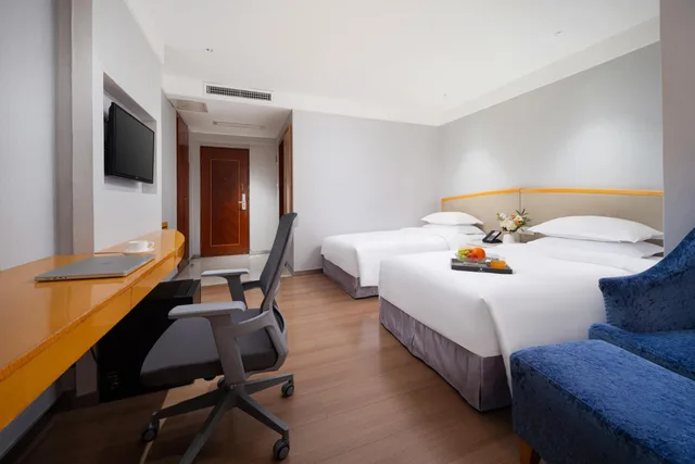 غرفة اقتصادية بسريرين منفصلين، Kaiserdom Hotel Huayue 2/3