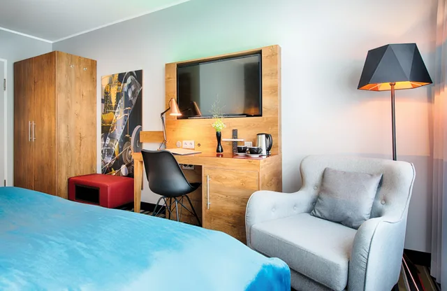 غرفة كومفورت مفردة، Leonardo Boutique Hotel Berlin City South 4/5