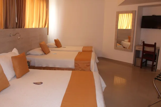 غرفة سوبيريور بسريرين مزدوجين، Hotel Dorado Plaza Bocagrande 4/7