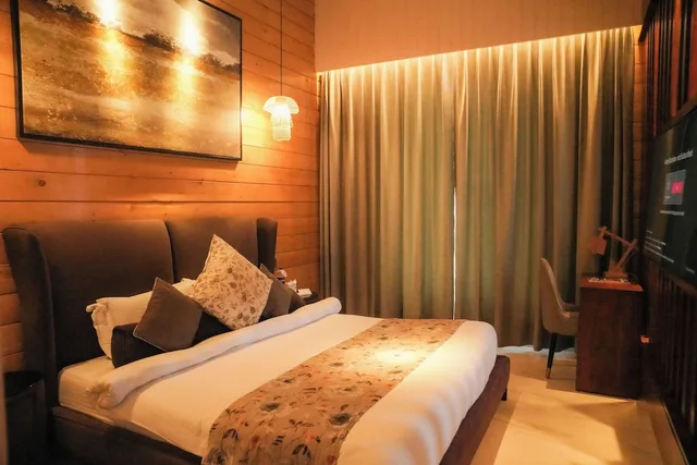 Plus, Premium, Cottage, King Bed, Valley View، UNA Comfort Kasauli Hills Resorts 3/10