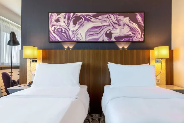 غرفة سوبيريور بسريرين منفصلين، Radisson Blu Hotel Lietuva 5/7
