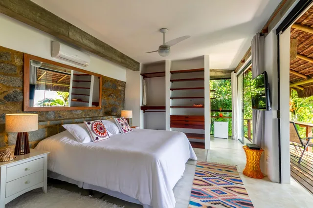 غرفة بانورامية ثلاثية بإطلالة على البحر، Casa Luz 2/3
