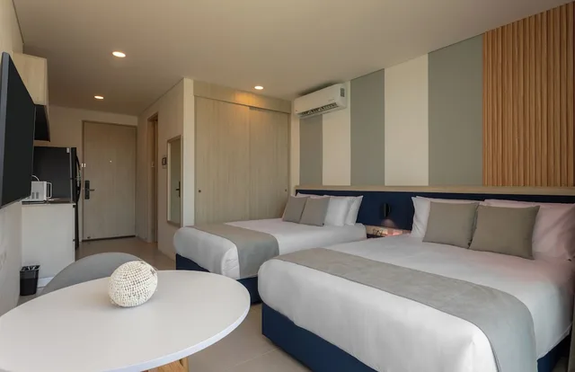 جناح ديلوكس بسريرين مزدوجين، Hotel Porto Horizonte All inclusive By OxoHotel 1/4