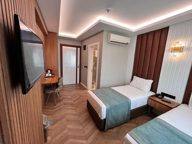 غرفة قياسية بسرير مزدوج أو سريرين منفصلين، Gümüs Palas Hotel 3/10
