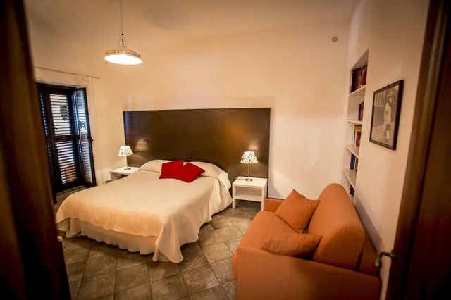 شقة سوبيريور بسرير مزدوج وسرير فردي بغرفة نوم واحدة، Residence Hotel Al Belvedere Salina 1/10