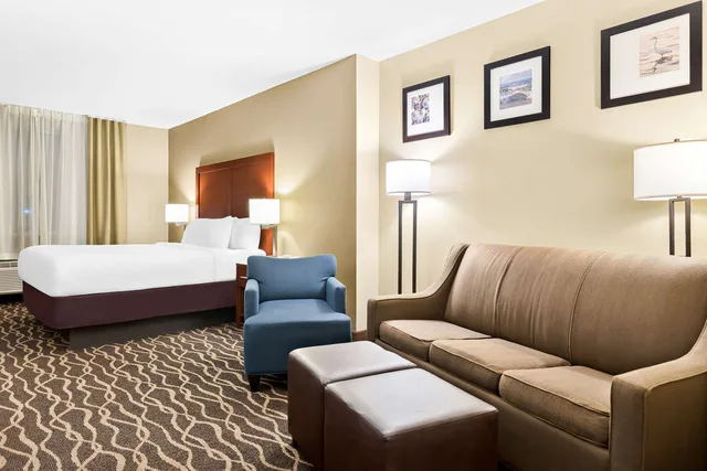 جناح بسرير كينج لذوي الإعاقة، Comfort Suites Tampa Airport North 2/3