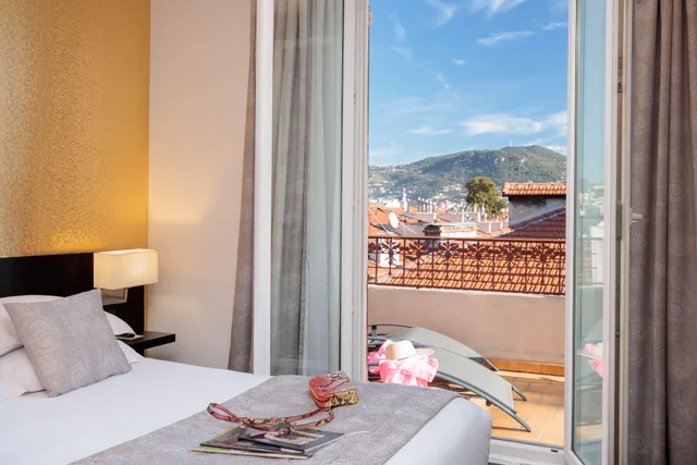 غرفة ديلوكس بسرير مزدوج أو سريرين منفصلين، Best Western Plus Hotel Massena Nice 8/9