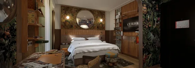 غرفة ديلوكس بسرير كينج، Skald Hotel Akureyri, Curio Collection by Hilton 4/5