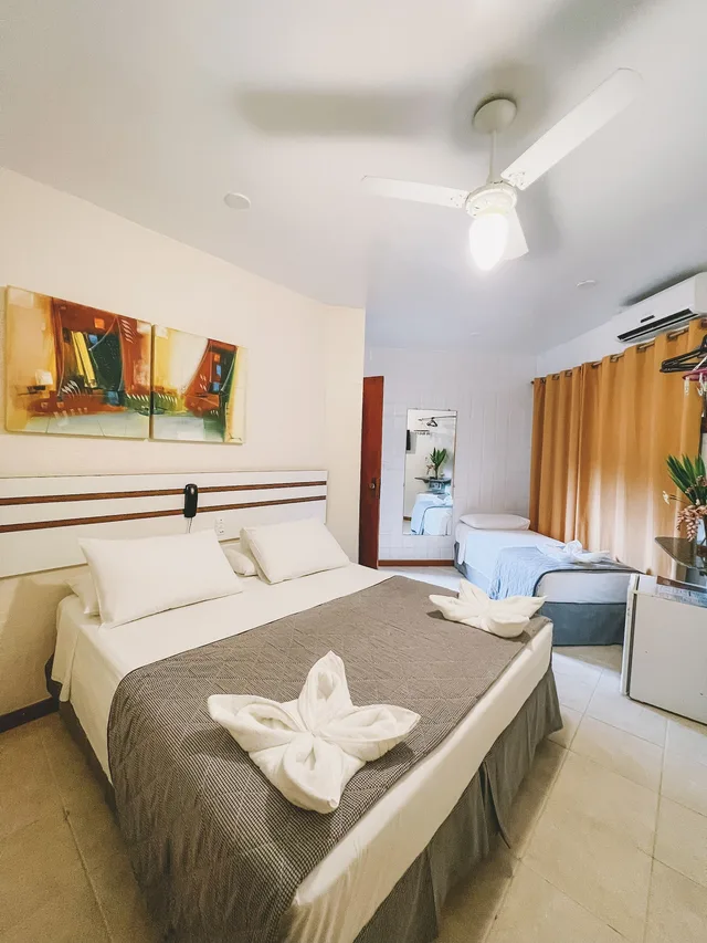 غرفة اقتصادية ثلاثية، Porto Geraes Praia Hotel 2/6