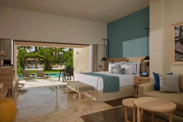 غرفة ديلوكس عائلية بإطلالة على المسبح، Dreams Aventuras Riviera Maya 1/2