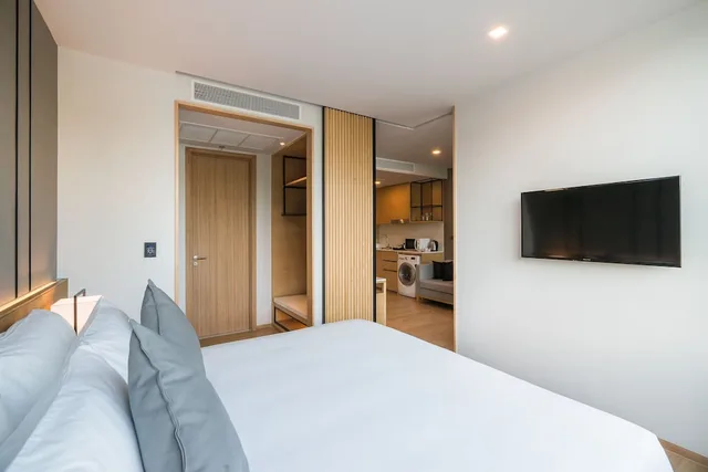 جناح بإطلالة على الجبل بغرفة نوم واحدة، Arize Hotel Sri Racha 2/4
