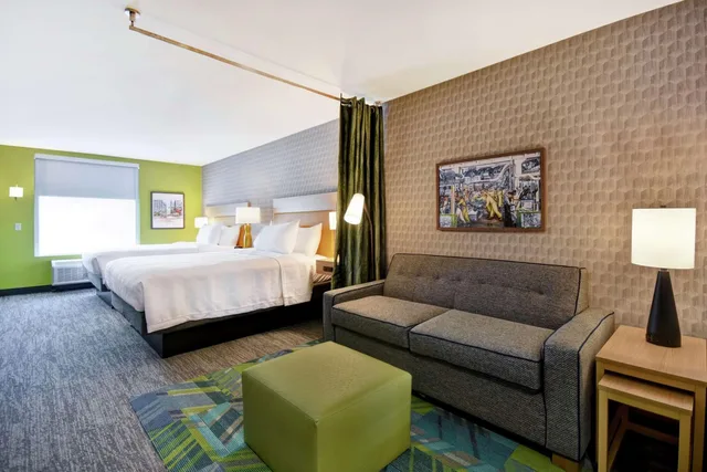 استوديو بسريرين كوين مع أريكة، Home2 Suites By Hilton Taylor Detroit 2/6