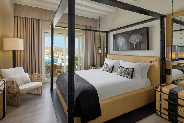 فيلا بسريرين مزدوجين بإطلالة على البحر بشرفة بـ3 غرف نوم، Santa Marina, a Luxury Collection Resort, Mykonos 5/6