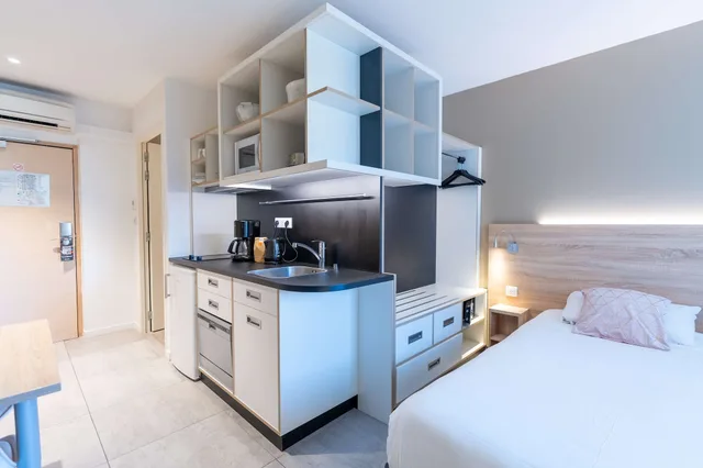Studio, Double Bed, KYRIAD RESIDENCE CABRIES 6/9