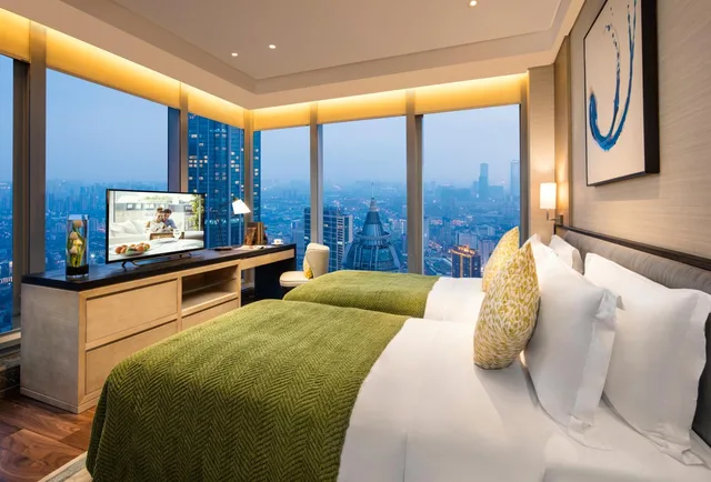 غرفة ديلوكس بغرفتي نوم، ASCOTT CENTRAL WUXI 2/3