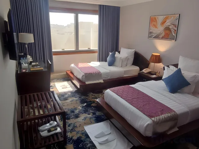 غرفة بسرير مزدوج أو سريرين منفصلين، فندق الازهر جده(Al Azhar Hotel Jeddah) 1/2