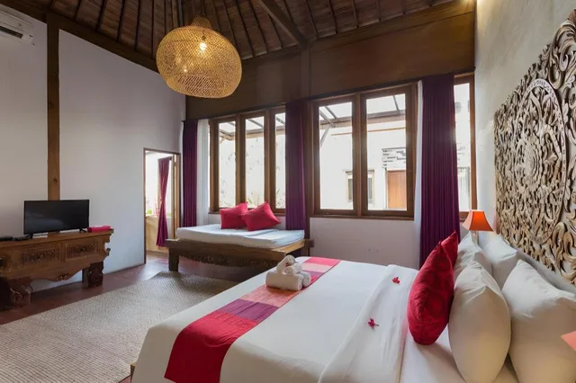 غرفة عائلية بسرير كوين مع أريكة، Kakul Villas & Suites 10/10