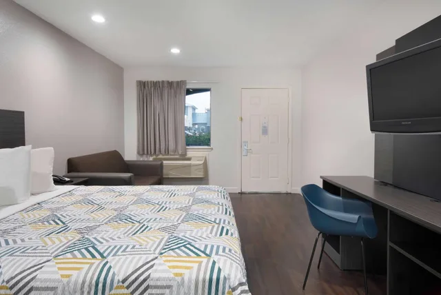 غرفة بسرير كينج، Motel6 Houston Tx I 10 West 4/6