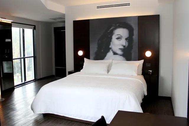 غرفة تنفيذية مفردة بسرير مزدوج، Ikonik Hotel Puebla 1/3