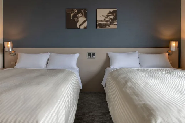 غرفة قياسية بسريرين منفصلين بغرفتي نوم، HOTEL VISTA KUMAMOTO AIRPORT 7/10