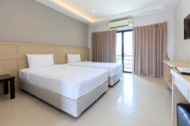 Standard, Twin Beds, Baan Phor Phan Hotel 2/8