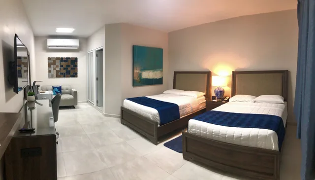 غرفة قياسية بسريرين مزدوجين، Villa Cofresi Hotel 2/5