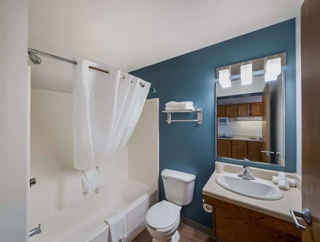 غرفة قياسية بسريرين مزدوجين، Woodspring Suites Fort Worth Trophy Club 7/7