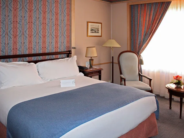 Classic, Double Bed, Sofa, Pullman Madrid Airport and Feria Hotel 2/8