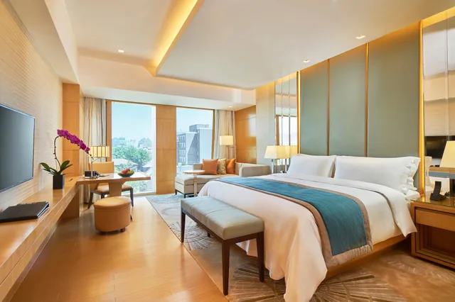 غرفة ديلوكس بسرير كينج بإطلالة على المدينة، PAN PACIFIC BEIJING 2/5