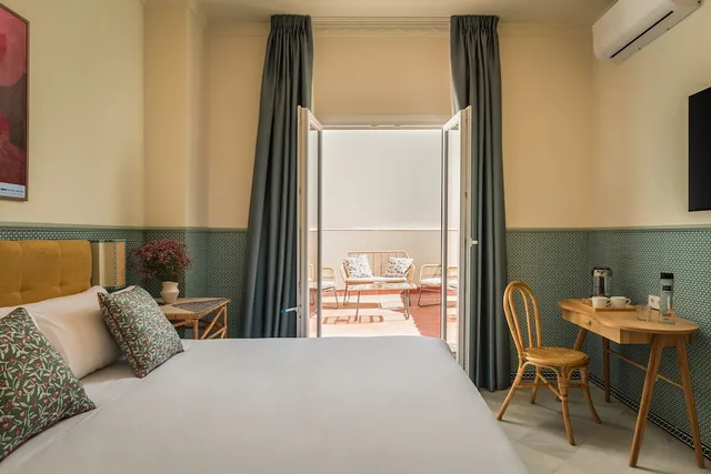 غرفة سوبيريور بسرير كوين، Hotel Abril 2/8