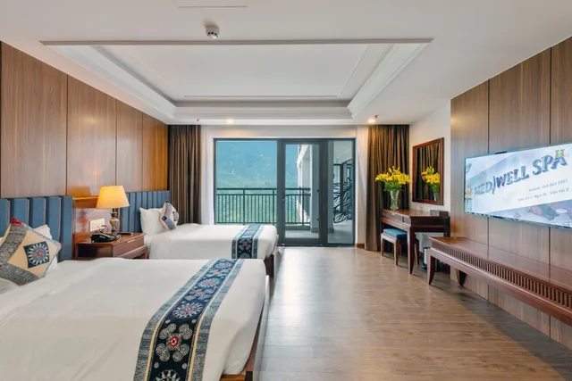 Grand, Deluxe, King Bed, Mountain View, Bamboo Sapa Hotel 2/5