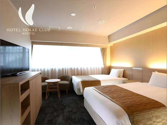 غرفة قياسية بسريرين مزدوجين، Hotel Hokke Club Kyoto 1/1