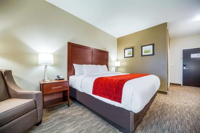 غرفة قياسية بسرير كينج، Comfort Inn and Suites North Platte I-80 3/9