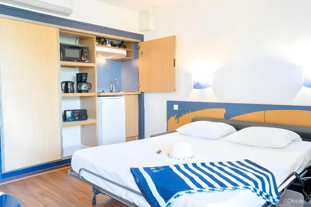 Studio village view، OLYDEA Saint Pierre la mer Neptune 1/1