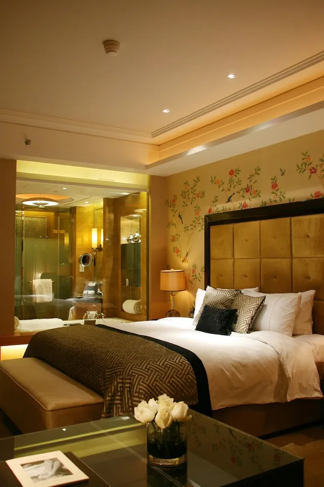 غرفة ديلوكس بسرير كينج وسرير كوين، Wanda Vista Beijing 1/2