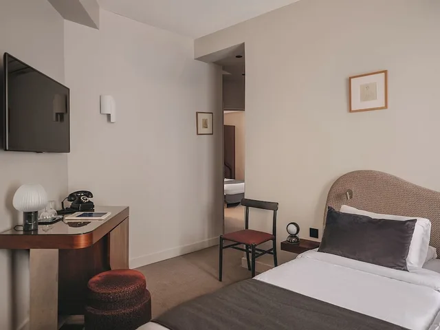 غرفة متصلة عائلية بسريرين مزدوجين، Belloy Saint Germain 8/10