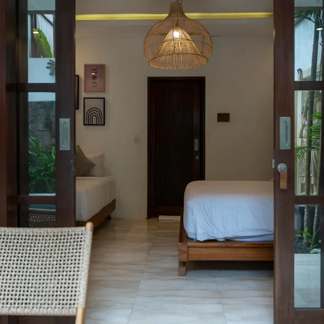 غرفة ديلوكس ثلاثية بسرير فردي، Tamantara Suites & Villa by ZUZU 6/9