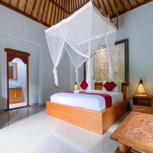فيلا بمسبح خاص، Bali Jungle Huts 3/10