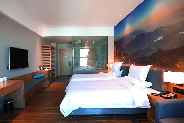 Boutique, Twin Beds، Sotel Inn Cultura Hotel Wenzhou University Branch 2/3