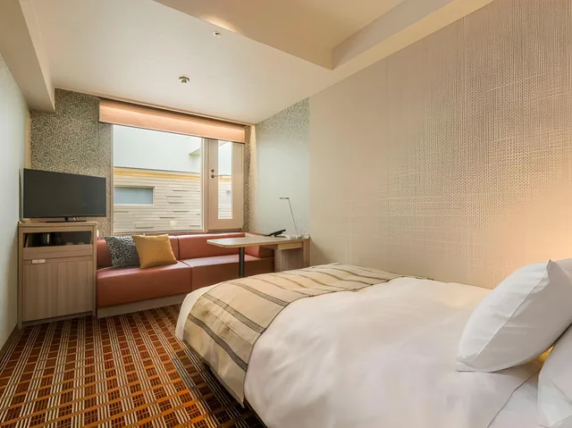 Semi Room, Atrium, Single, Semi Double Bed, Smoking، Garden Hotel Shizuoka 1/1