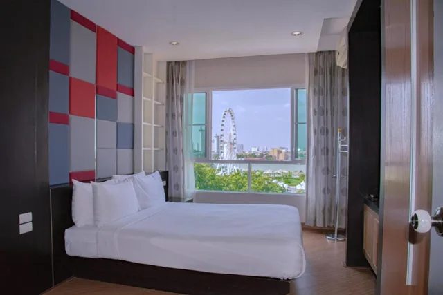 جناح عائلي بإطلالة على النهر بغرفتي نوم، The Sunreno Hotel Bangkok 5/11