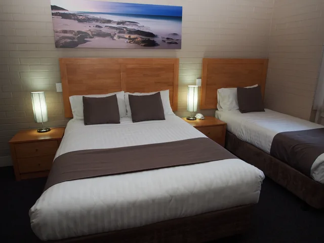 Room, 1 King and 1 Single Beds, Dongara Hotel Motel 4/8