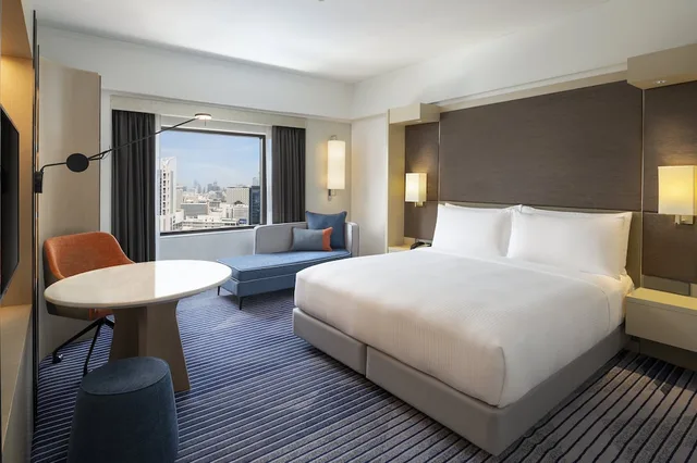 غرفة قياسية بسرير فردي، Crowne Plaza Bangkok Lumpini Park 1/8