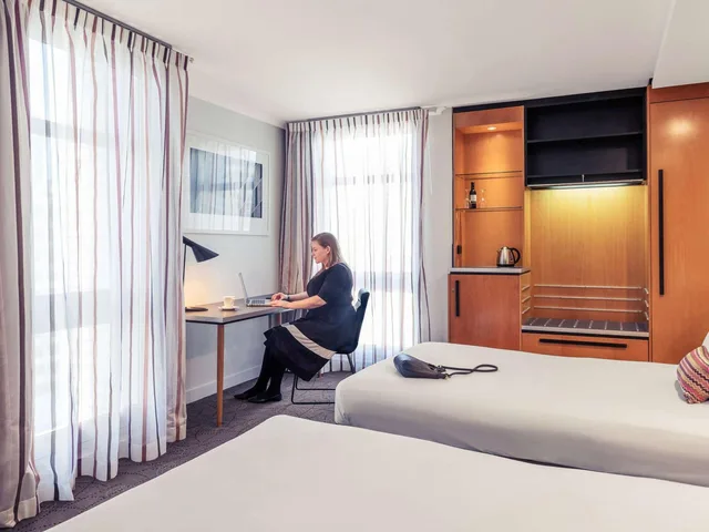 غرفة سوبيريور بسريرين منفصلين، Mercure Brisbane King George Square 6/8