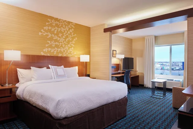 استوديو بسرير كينج مع أريكة، Fairfield Inn And Suites By Marriott Rawlins 1/3
