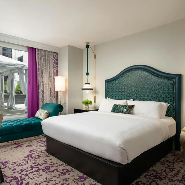 Room, King Bed, Terrace View, Grand Bohemian Hotel Charlotte Autograph Collection 6/9