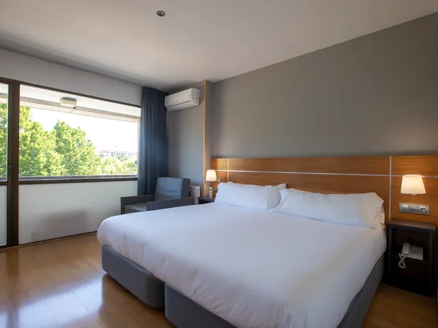 غرفة قياسية بسرير مزدوج أو سريرين منفصلين، Hotel Sancho Ramirez Formerly Tryp Sancho Ramirez 1/3