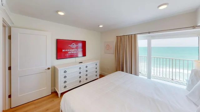 2 Bedrooms, 2 King Beds, Gulf View, Sofa, Balcony، Manasota Key Resort 1/3