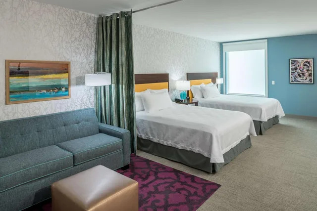 استوديو بسريرين كوين مع أريكة لذوي الإعاقة، Home2 Suites By Hilton Fort Worth Cultural District Tx 2/6